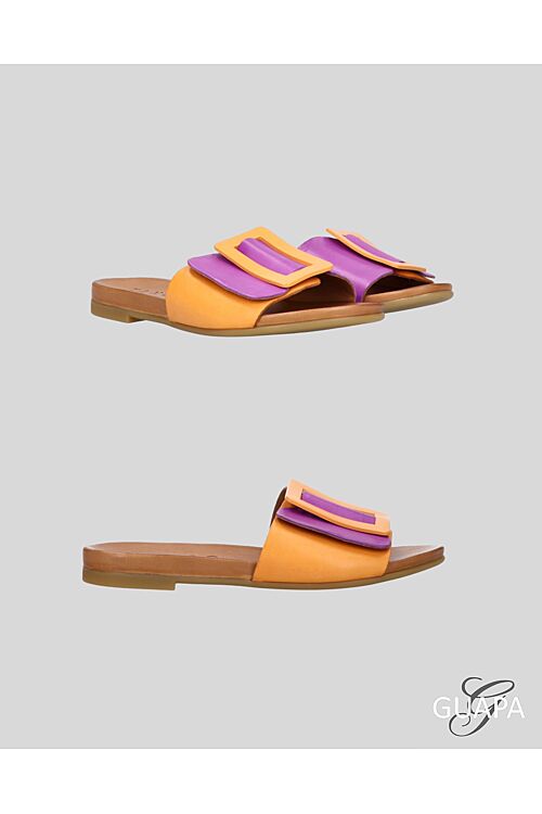 SLIPPER MILA PURPLE/ORANGE